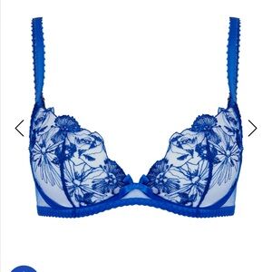 Agent Provocateur Blue Lace Bra Jayce